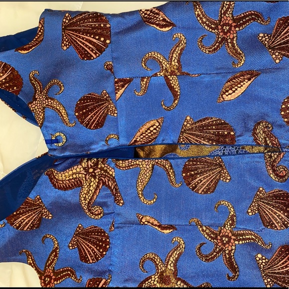 Super fabulous mini dress 100% silk Save The Queen dress sz small - Picture 5 of 6